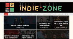 Desktop Screenshot of indie-zone.it